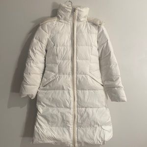 Cole Haan Women's White Puffer Coat